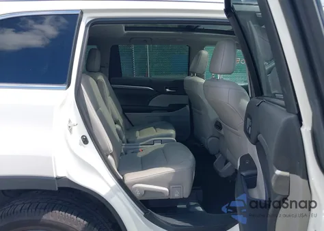 2019 Toyota Highlander Hybrid Limited Platinum z USA, uszkodzony, nr VIN 5TDDGRFH8KS072496